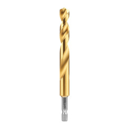 Свердло по металу RedHEX SHOCKWAVE HSS-TiN MILWAUKEE, діаметр 10,5х122х78мм, (5шт), пластикова коробка
