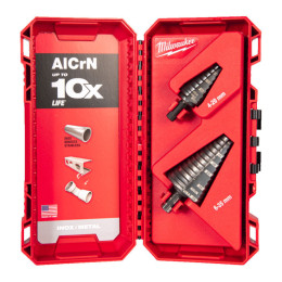 Набор сверл ступенчатых Step Drill COBALT ALCRN MILWAUKEE (Ø4–20мм и Ø6–35мм) (2шт)
