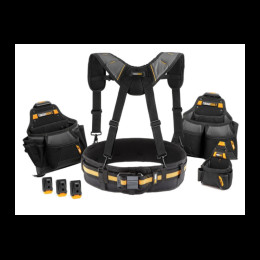 Набір Toughbuilt, ремінь, підтяжки, 3 сумки с кліпсами, TB-CT-101-5