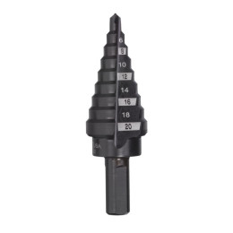 Свердло ступінчасте Step Drill MILWAUKEE, діаметр 4-20мм з кроком 2мм