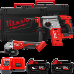 Набор из 2х инструментов аккумуляторных бесщеточных MILWAUKEE M18 BLPP2G-502X