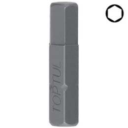 Біта для викрутки TOPTUL 1/4" 25 мм HEX 2 мм FSDA0802