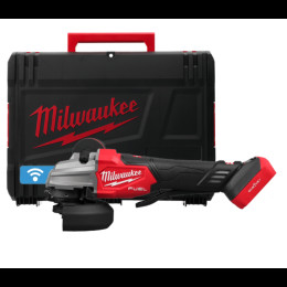 Кутова шліфувальна машина акумуляторна безщіткова MILWAUKEE, M18 FSAGSVO125X-0X, діаметр 125мм 1200Вт (каркас, антивібраційна бі