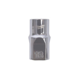 Головка торцева хромована 1/2'' MILWAUKEE, (зірочка 12 гранн.), 13мм