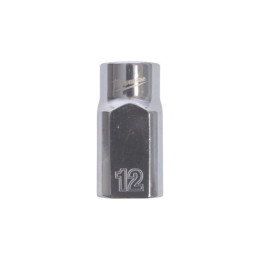 Головка торцева хромована 1/2'' MILWAUKEE, (зірочка 12 гранн.), 12мм