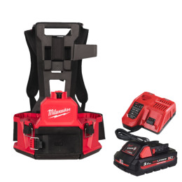 Обприскувач ранцевий акумуляторний (базова станція) MILWAUKEE M18 BBPFP2-301 (зарядний пристрій M12-18 FC, 1 акумулятор М18 НВ3