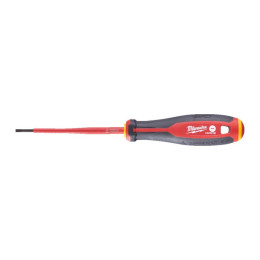 Викрутка з тригранною рукояткою ізольована VDE MILWAUKEE, SL 0,5х3,0х100мм