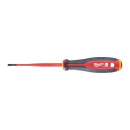 Викрутка з тригранною рукояткою ізольована VDE MILWAUKEE, SL 0,8х4,0х100мм