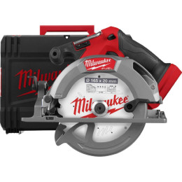 Пила дискова ручна акумуляторна MILWAUKEE, M18 FCS552-0X, діаметр 165мм (каркас, аксесуари, HDкейс)
