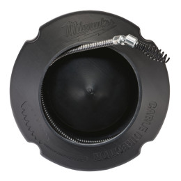 Тросик для прочистной машины 6мм x 7.6м spiral, pivot bulb auger + барабан