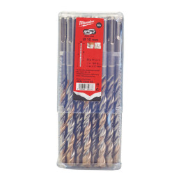 Бур SDS-PLUS M2 MILWAUKEE, діаметр 10,0х160х100мм, (50шт), пластикова коробка