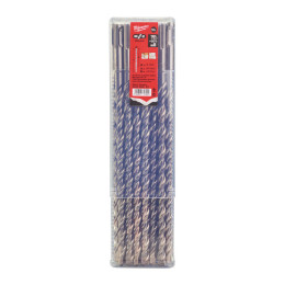 Бур SDS-PLUS M2 MILWAUKEE, діаметр 10,0х260х200мм, (50шт), пластикова коробка