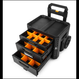 Ящик для інструментів TOUGHBUILT TB-B1-D-R93 StackTech на колесах з 1+2 висувними шухлядами