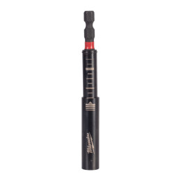 Тримач для біт магнітний ShW 1/4'' Hex MILWAUKEE, 75мм (з висувним фіксатором)