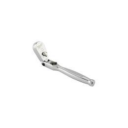Тріскачка хромована шарнірна для головок 1/4'' MILWAUKEE, 140мм