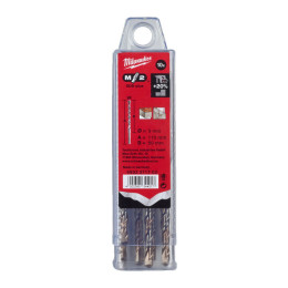 Бур SDS-PLUS M2 MILWAUKEE, діаметр 5,0х110х50мм, (10шт), пластикова коробка
