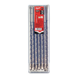 Бур SDS-PLUS M2 MILWAUKEE, діаметр 8,0х210х150мм, (50шт), пластикова коробка