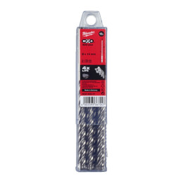 Бур SDS-PLUS MX4 MILWAUKEE, діаметр 10,0х165х100мм, (10шт), пластикова коробка