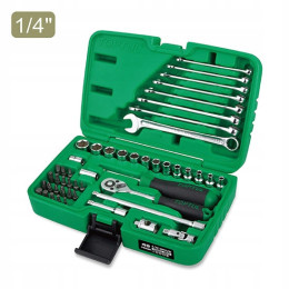 Набір інструменту TOPTUL 1/4" + ключі 49од. GCAI4901