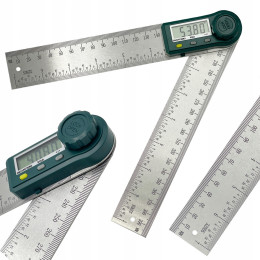 Електронний кутомір із лінійкою 200 мм PROTESTER 5423-200